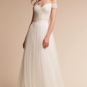 BHLDN Heston Size 10 WToo by Waters Wedding Dress